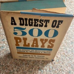 A Digest of 500 Plays Book